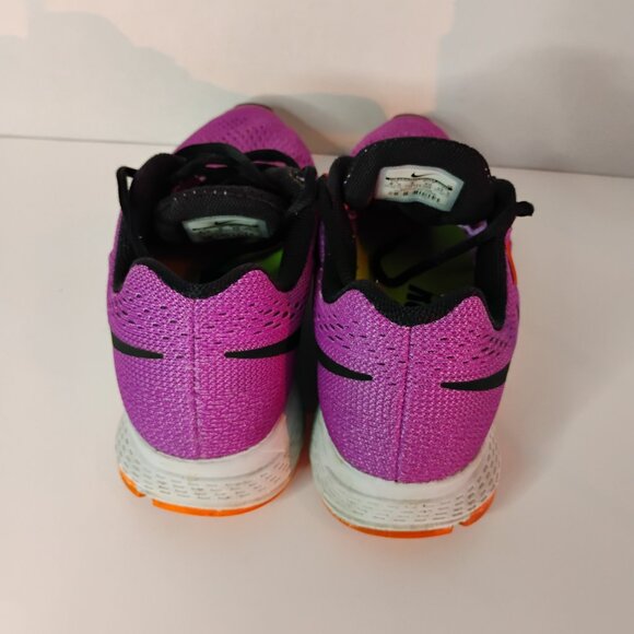 NIKE ZOOM PEGASUS 32 SHIELD RUNNING SHOE PURPLE - BLACK - WHITE SIZE 8.5 - Picture 7 of 8